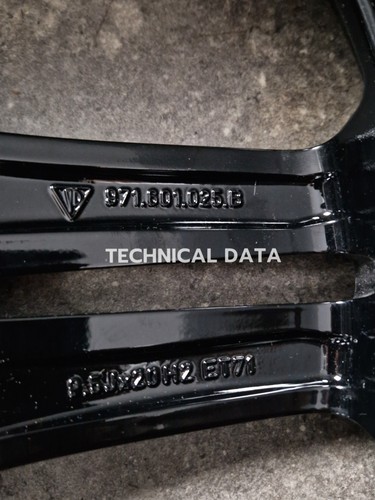 Porsche Panamera Winterräder 20 Zoll Felgen Turbo II Räder 971 schwarz OEM - Picture 6 of 7