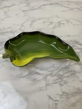 Clay Art La Mesa Salsa Dip Bowls Chili Pepper Jalapeno Serving Dish 7”