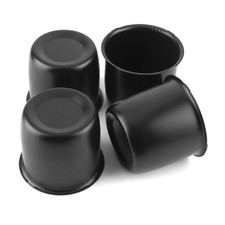 4Pcs 3.31inch Stainless Trailer Wheel Center Caps Push Through 3.31" Bore 3.0...