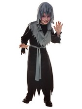 Halloween Boys Robe Of Darkness Halloween Costume Medium 6-8 