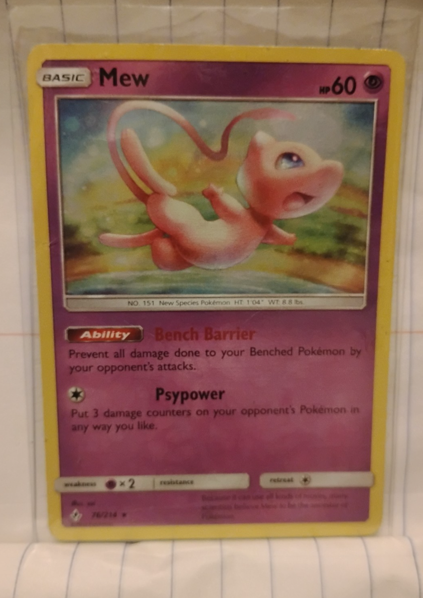 mew original pokemon card The Bubble ! Products Photo associated with this product is a stock photo and not a photo of the actual card in 1996 mew pokemon card Released
