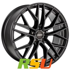 4x Carmani 20 Ludwig black matt 8.5x19" ET30 LK5 114.3 ML 72.6 Alufelgen 19 Zoll