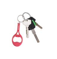 munkees 2Er-Set Tennis-FlaschenöFfner SchlüSselanhäNger Rot