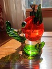 Fratelli Toso Murano Italian Glass Terrier Scotty Dog Perfume Bottle Atomizer — photo 3