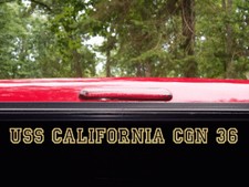 USS CALIFORNIA CGN 36 DLGN 36 Decal U S NAVY Military S01