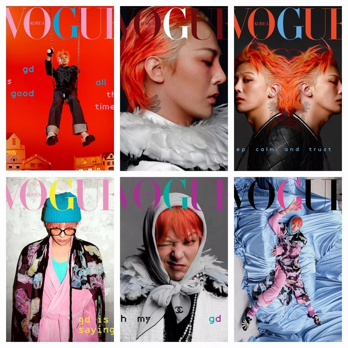 VOGUE Korea Magazine 2025 February G-Dragon, K POP, KSTAR
