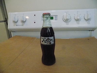 LOT OF 2 -1996 Coke Bottle Centennial Olympic Stadium Atlanta 8 Ounce Full 