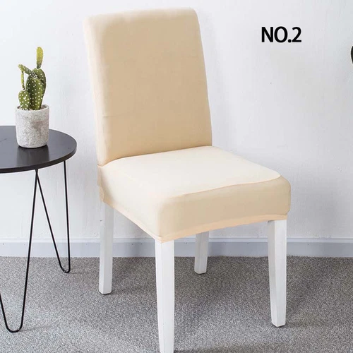 Universal Chair Cover Spandex Strech Dinner Solid Chair Wedding Party Seat Cover - Picture 13 of 40