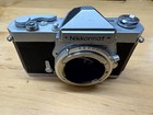 Nikon Nikkormat Ft 35mm Slr Film Camera No Lens Not Tested