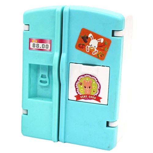 Mini Puppenkühlschrank Mode Möbel Küche Kühlschrank für Barbie Zubehör D - Bild 2 von 4