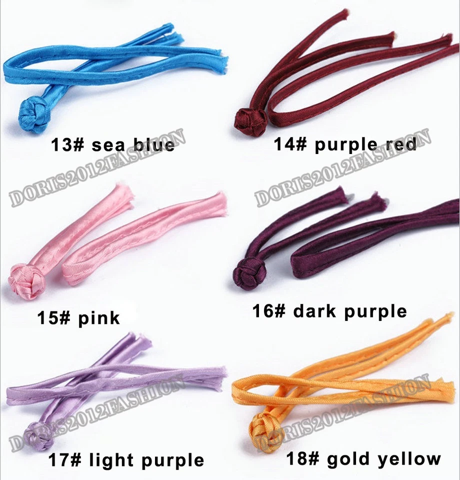 Traditional fabric knot Chinese frog closure fasteners Cheongsam Sewing buttons - Image 3 of 4