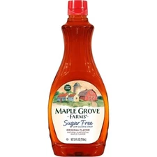 "Maple Grove Farms Syrup Sugar Free 24 Ounce