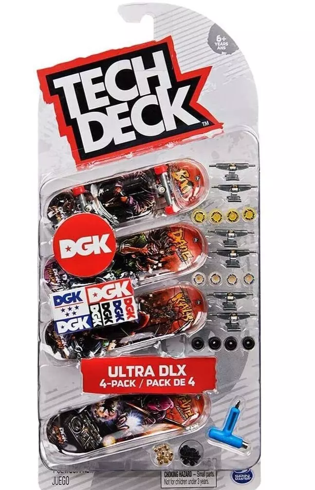 Tech Deck DLX 4-Pack Fingerboards