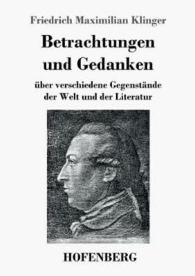 Betrachtungen Und Gedanken
