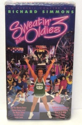 Richard Simmons Sweatin to the Oldies 3 VHS Tape An Aerobic