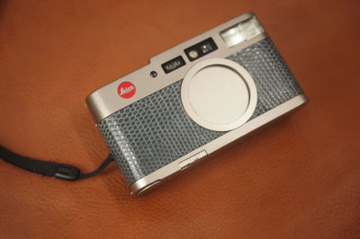 Leica CM Real leather skin / film  - Arte di mano -