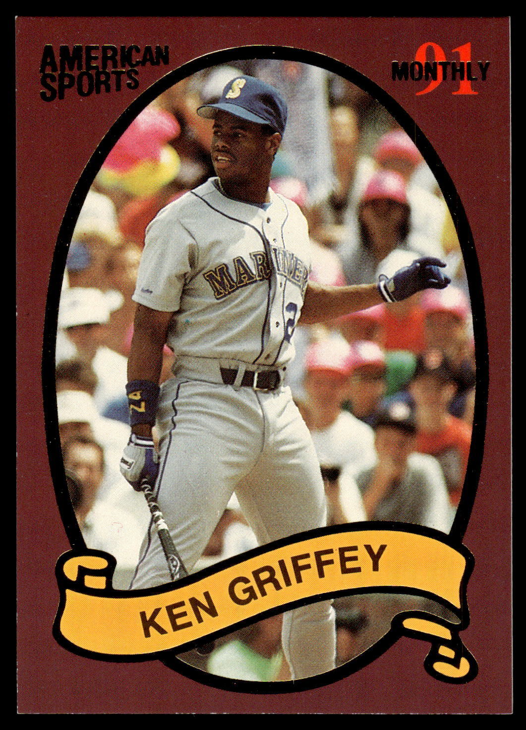 Ken Griffey | 1991 American Sports Monthly (unlicensed) #A.S.M.22 | NM+