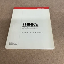 Symantec Think’s Lightspeed Pascal Users Manual for Apple Macintosh