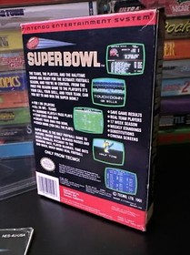 Tecmo Super Bowl Nintendo NES Game Complete CIB Box Instruction Manual