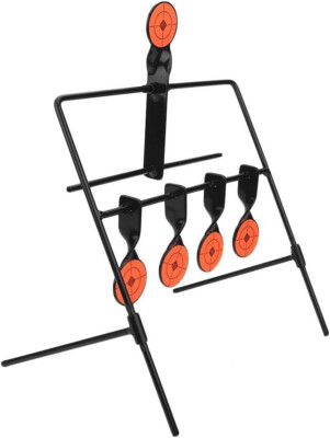 Metal Air Gun Rifle Shooting Portable Spinning Self Resetting Gallery ...