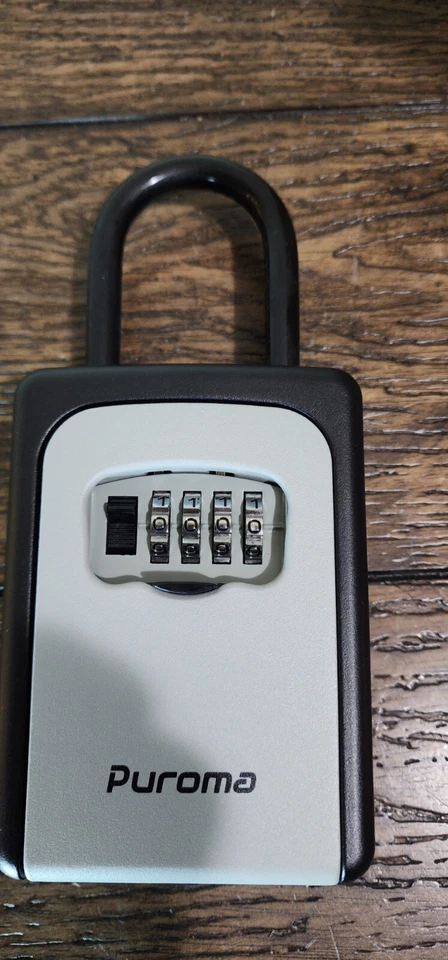 Puroma 2-Pack Lock Box, Large Key Lock Box Resettable Combination Lockbox,  - Image 2 of 4