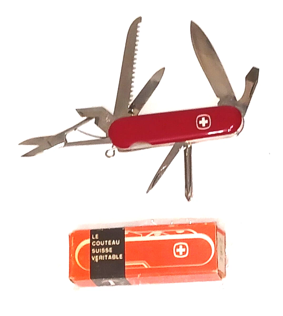Vintage Wenger Switzerland The Genuine Swiss Army Knife In