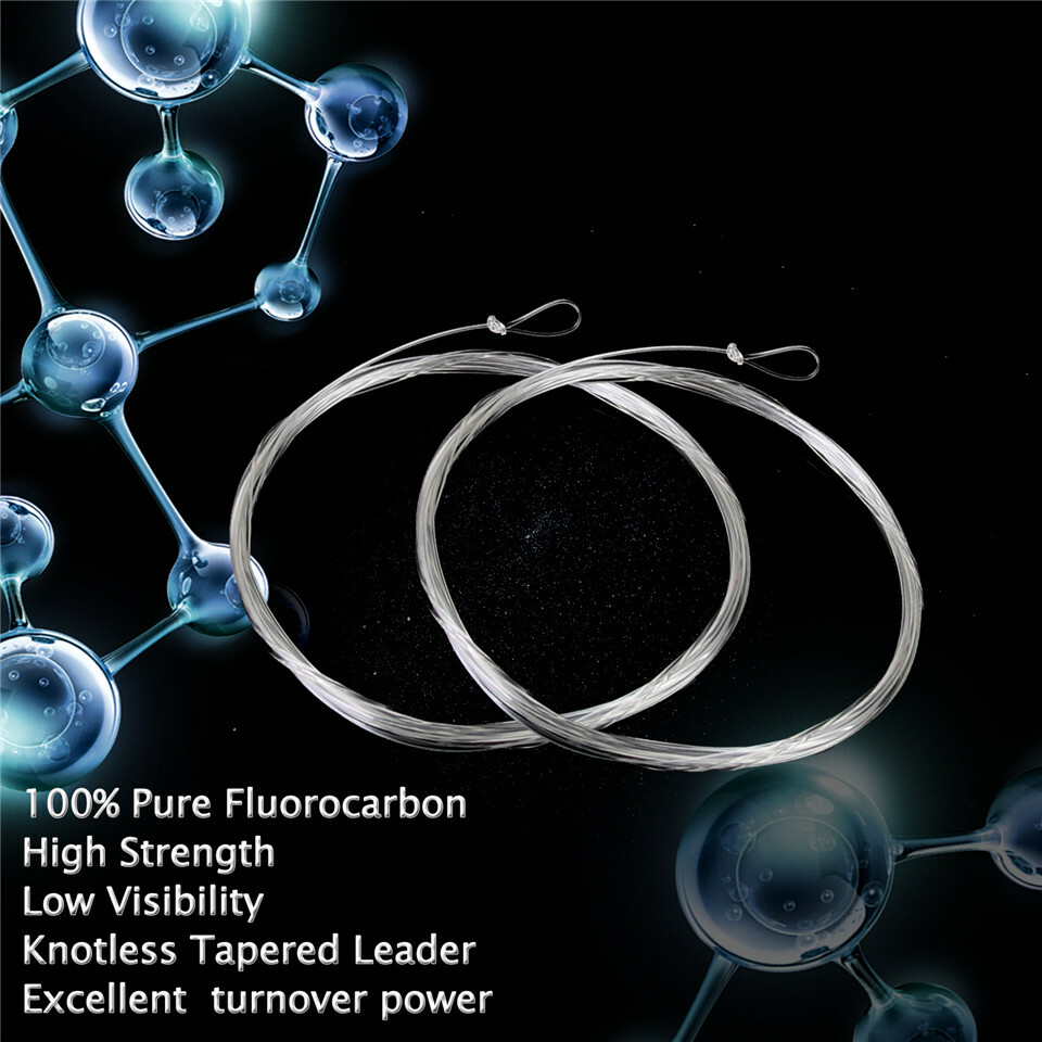 Maxcatch Fluorocarbon Tippet Line Für Fliegenfischen – Mit Praktischem Halter