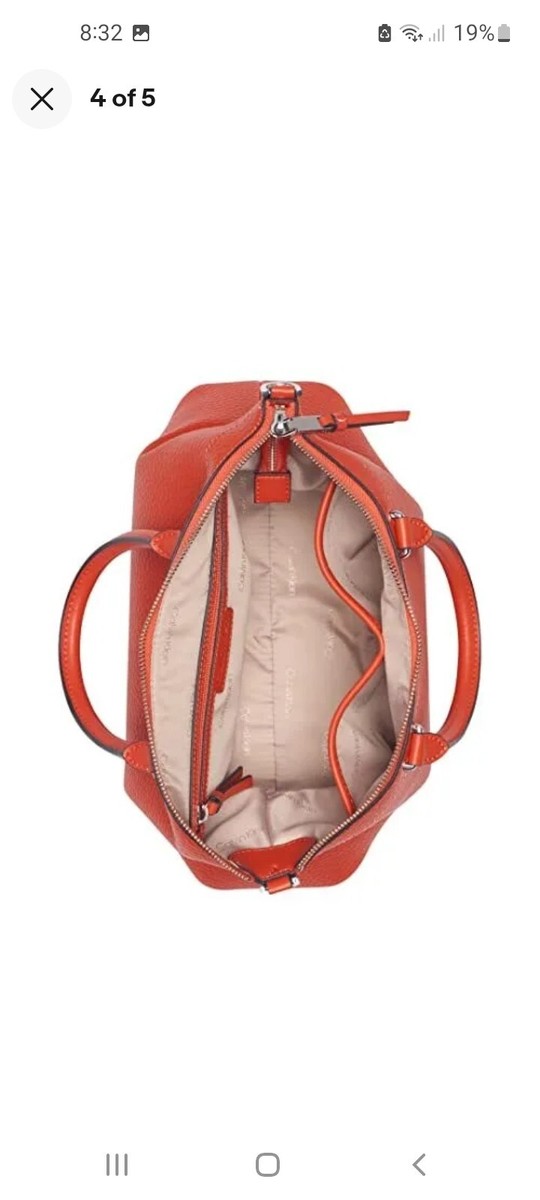   ★【ボディバッグ】Cypress 2 in 1 Top Zip New- Calvin Klein Cypress 2 in 1 Top Zip Satchel Spicy Orang