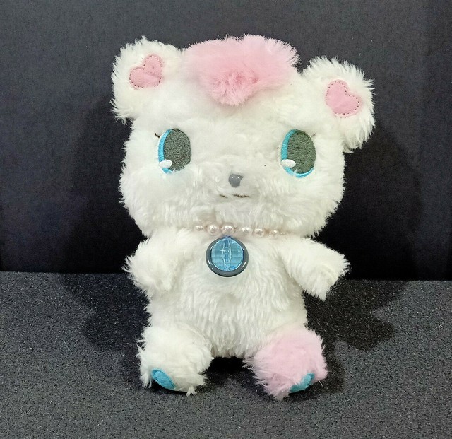 Jewelpet Labra Plush Toy Doll Beanie Sanrio Sega Jewelland Fuzzy Hair