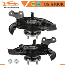 2X Front Wheel Hub Bearing Steering Knuckle For Toyota Highlander 2008-2016 2017