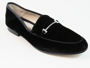 sam edelman black velvet loafers