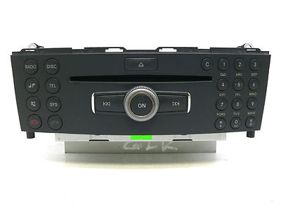 MERCEDES W204 X204 GLK RADIO CAR AUDIO AUTORADIO A2049007602 A2049015801 
