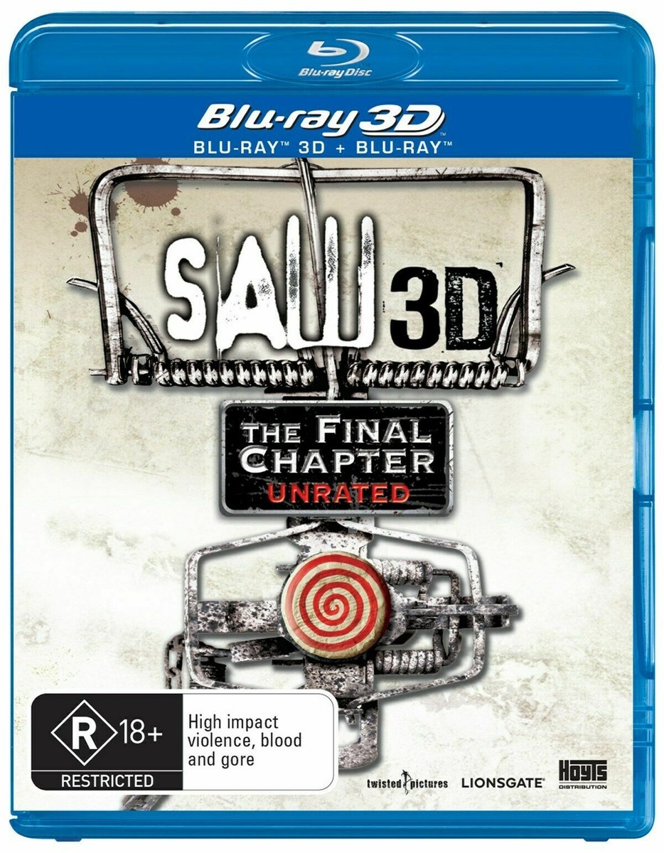 Saw The Final Chapter 3D Edition Blu-ray Region B NEW+SEALED | eBay