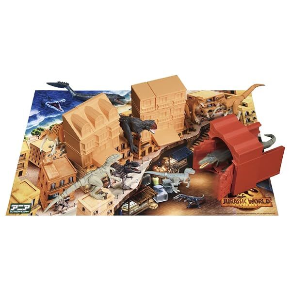TAKARA TOMY ANIA Jurassic World Rampage Malta Dinosaur Play Set PVC Figure
