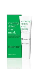 This Works ThisWorks Evening Detox Clay Mask 1.7 oz Full Size ~ New in Box!! 💚