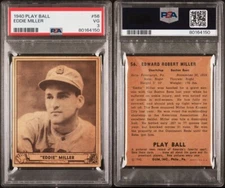 Eddie Miller #56 - 1940 Play Ball - PSA 3 VG