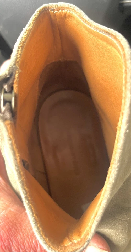 Isabel Marant DUSTA Gamuza Vaquero Botín Usado Orig $695 EU 39 US 8.5 Foto 4 de 4