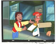 Back to the Future Original Production Animation Cel Universal 1991-2 b3m61