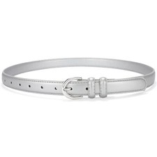 Women Leather Belt for Jeans Fashion Ladies Dress Belt With Single Prong Buck...