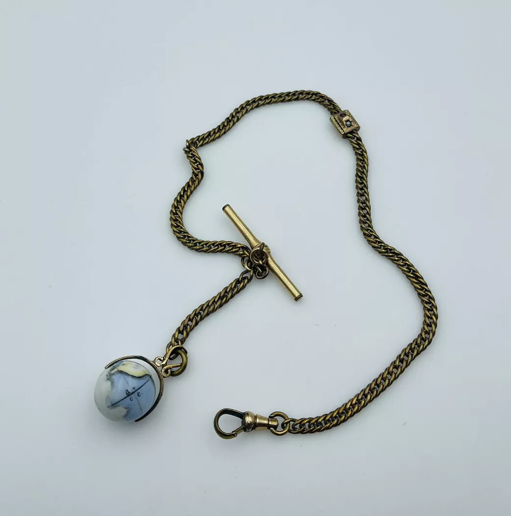 KINGKA Stainless Steel Globe Earth Pendant Necklace, Gold – KINGKA Jewelry