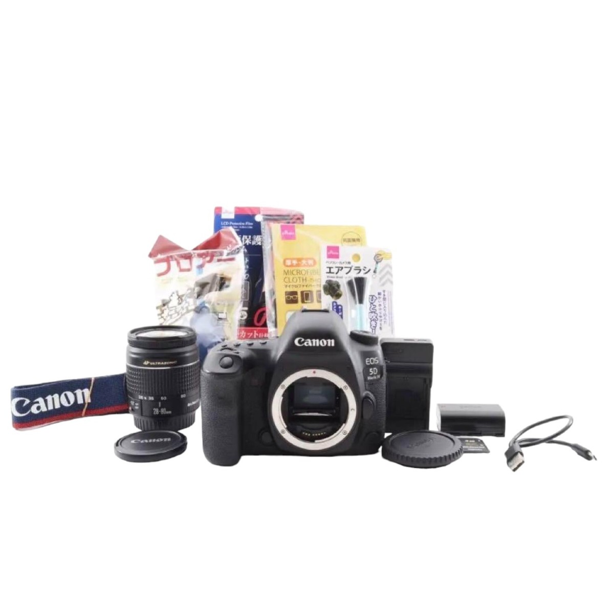 Canon EOS 5D Mark IV Black Full Frame Digital SLR Camera with  