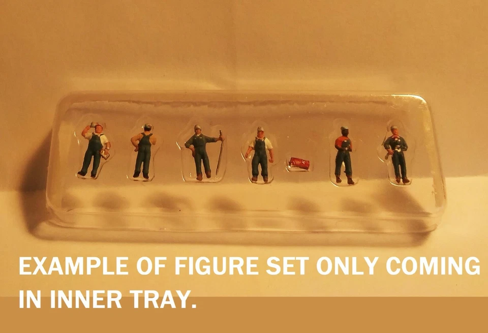 Woodland Scenic Workers With Fork Lift Figure Set N scale - Image 3 of 4