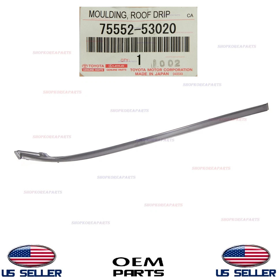 Kit de moldura de pilar de parabrisas genuino izquierda + derecha con clips OEM ISF IS250 IS350 Foto 2 de 4