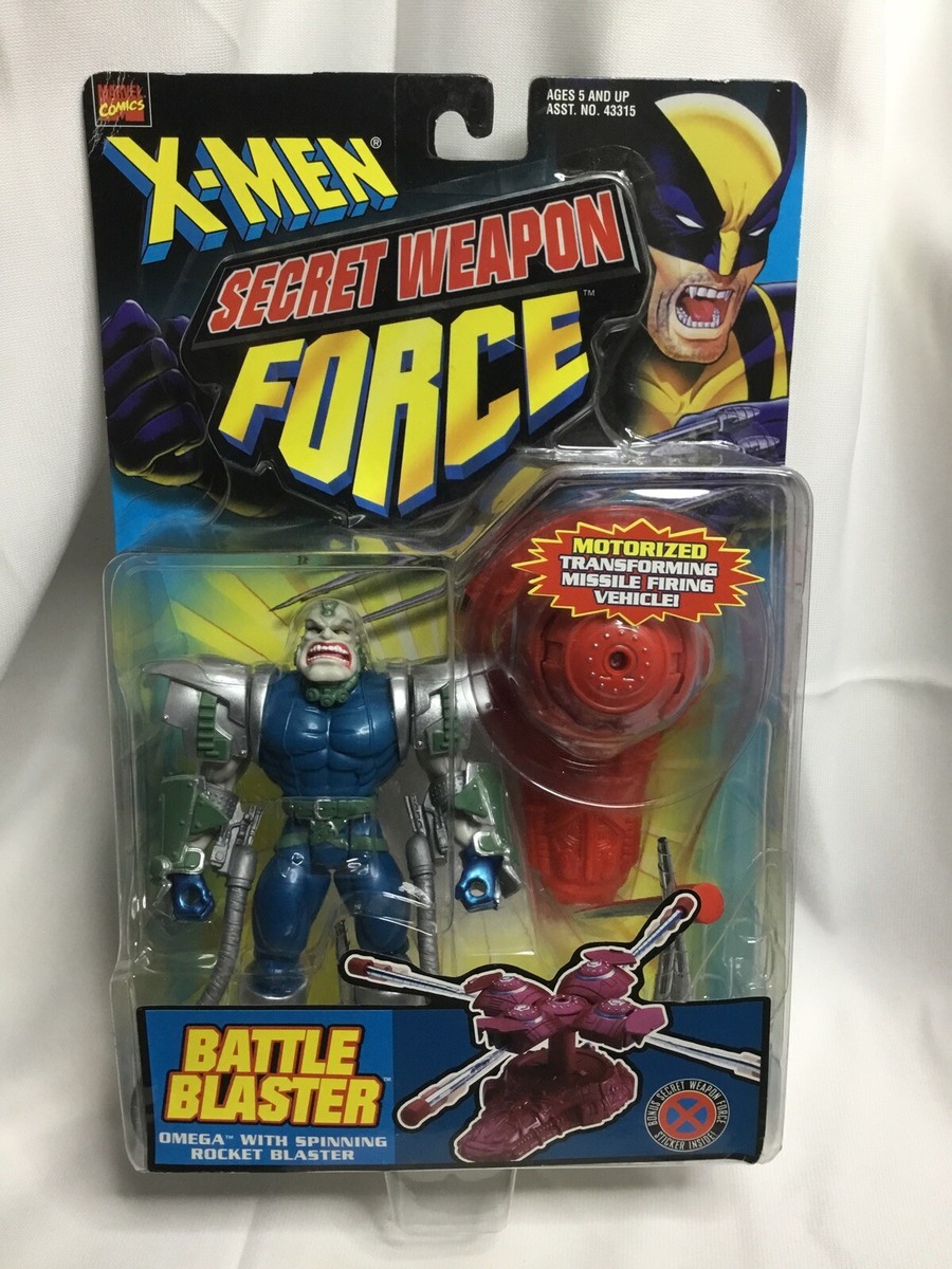 XーMEN　SECRET WEAPON FORCE　2品セット 1997 Toy Biz X-Men Secret Weapon Force Super Shooters Beast