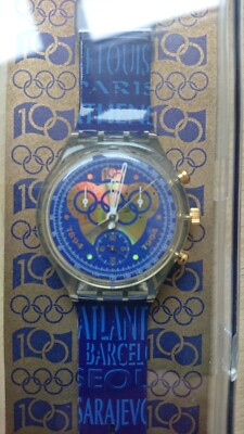 Olympia Swatch  Scz101# one hundred years of the olympic movement