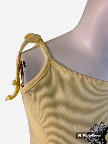 Looney Tunes Tweetie Bird Bodycon Dress Ribbed Knit Shoulder Tie Women’s LG NWT - Picture 8 of 13