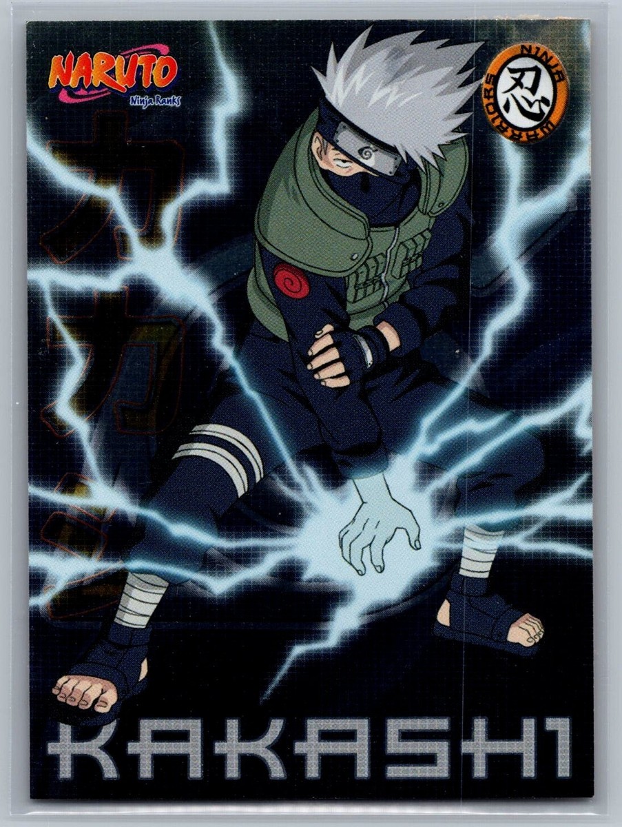2002 Panini Naruto Ninja Warrior Kakashi Holo-Foil #NW4 - NM-MT