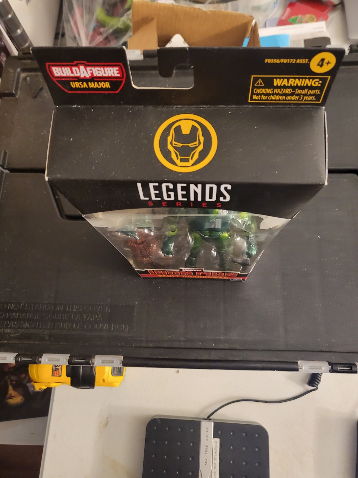 Marvel Legends Iron Man Vault Guardsman Build  A Figure series Ursa Major New