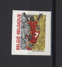 S53090 Belgium MNH 2000 European Football Self-Adhesive 1V From Booklet