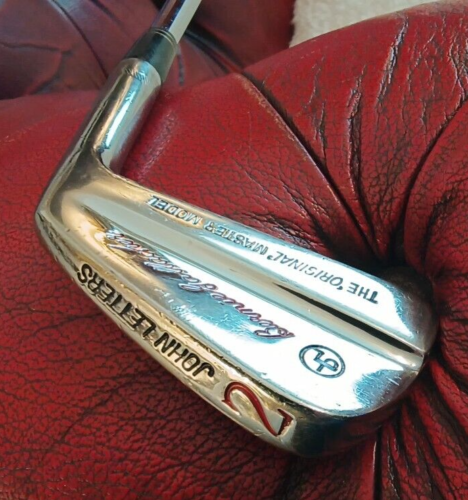 Vintage John Letters 2 Iron Bernie Gallacher S400 Steel Shaft Stiff Flex R/H VGC - Picture 3 of 22